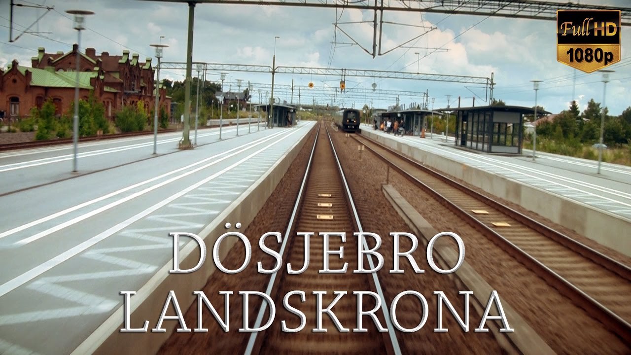 Train Driver's View: Dösjebro - Landskrona Ö