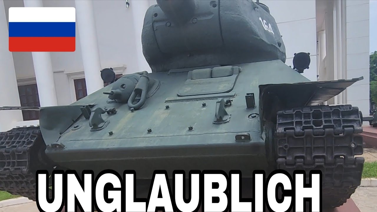 Russische  Panzer in Laos 🇱🇦 große Augen und sehr viel Überraschendes.