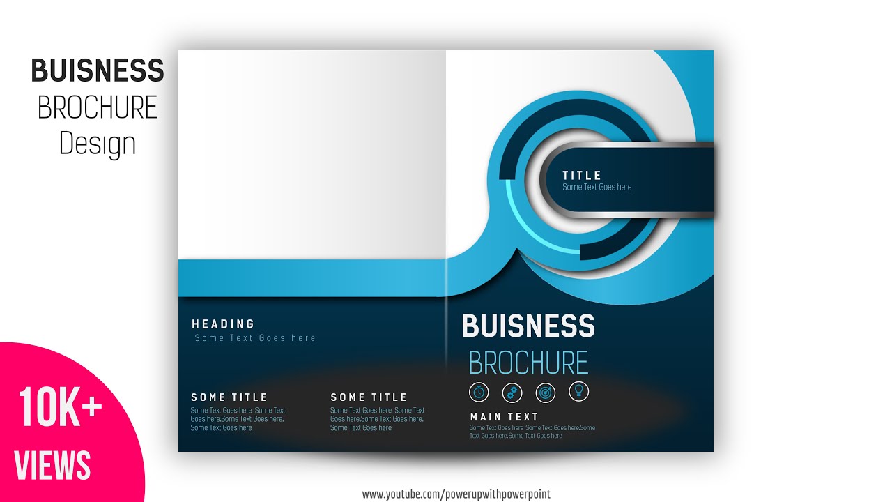 25.Design BUINSESS BROCHURE Infographic|Powerpoint Infographics|Print Ready Design