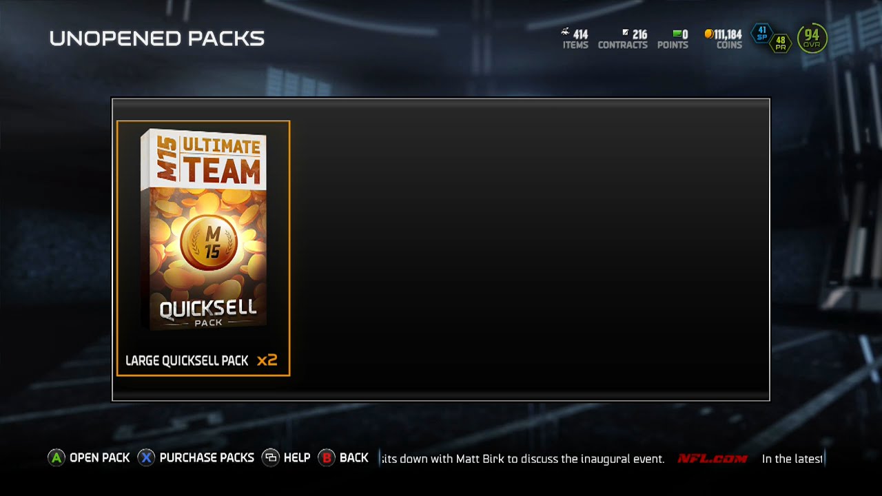 2 LARGE QUICKSELLS OPENING - ALL OR NOTHING