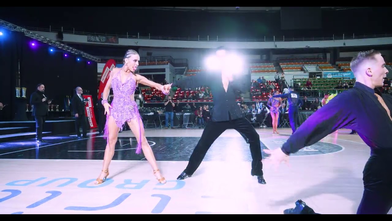 [FRA] Florian Baudoux - Natalia Sadowska | CHA CHA | WDSF Adult Latin | Lyon French Open 2025