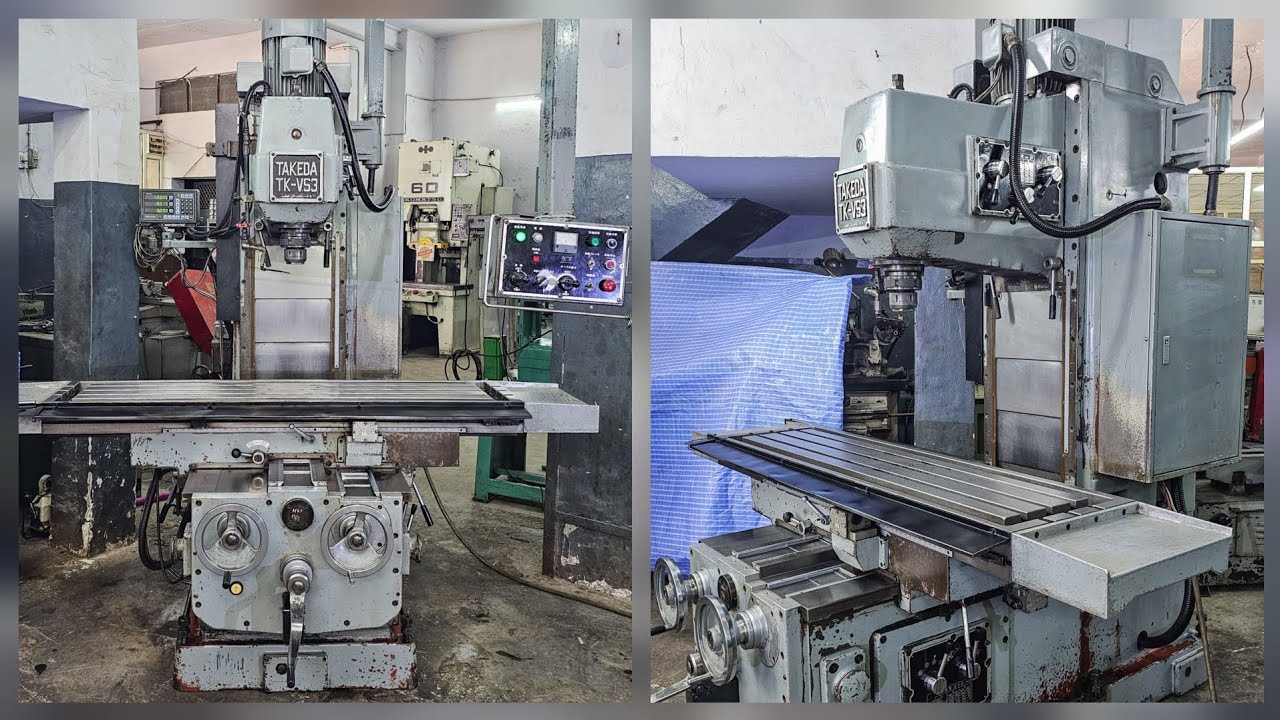 🟢 Used Heavy Duty Bed Type Milling Machine  - 