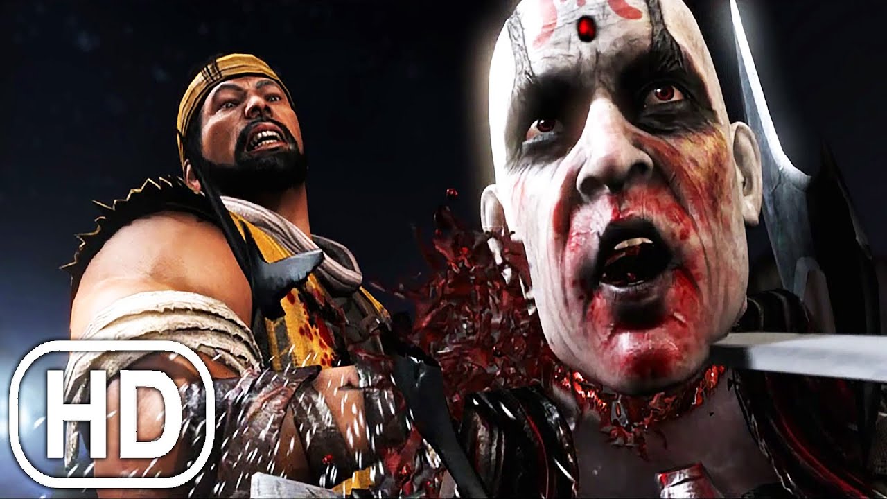 Сцена со Скорпионом: Уничтожение всех и убийство Куан Чи - Mortal Kombat X