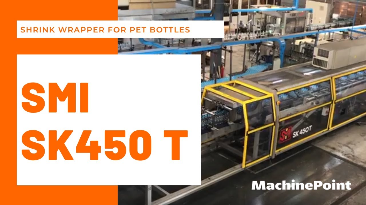 SMI SK450 T Shrink Wrapper for PET bottles | SMI Machines