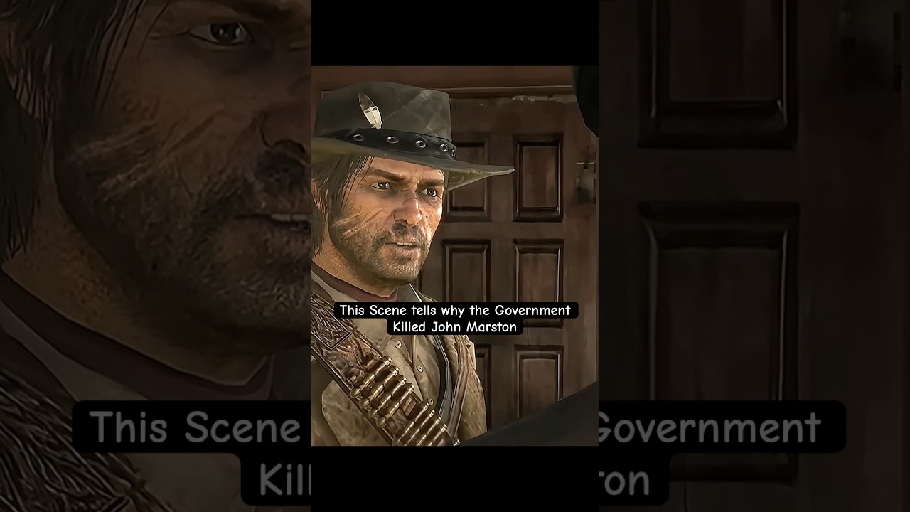 Вот почему правительство убило Джона Марстона #rdr1 #rdr2 #arthurmorgan #shorts #грустно