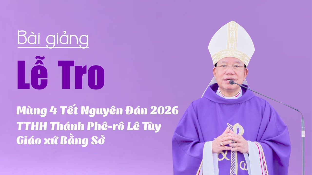 Bài giảng || Lễ Tro - Đức TGM Giu-se Vũ Văn Thiên