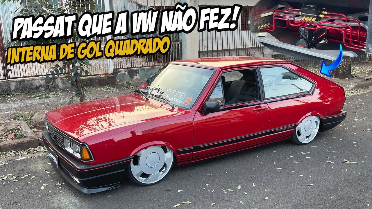 PASSAT POINTER COM INTERIOR DE GOL QUADRADO! PORTA MALAS INCRÍVEL - TRIP7 SUL