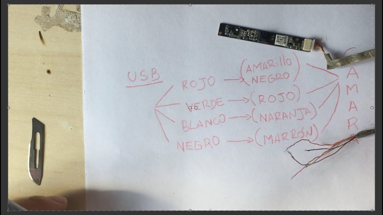 COMO RECICLAR UNA CAMARA DE UNA NETBOOK EN 4 MINUMTOS Y HACERLA FUNCIONAR EN VIVO 2018