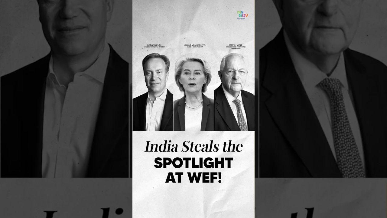 India Steals the Spotlight at WEF: Confidence, Growth, and Global Trust