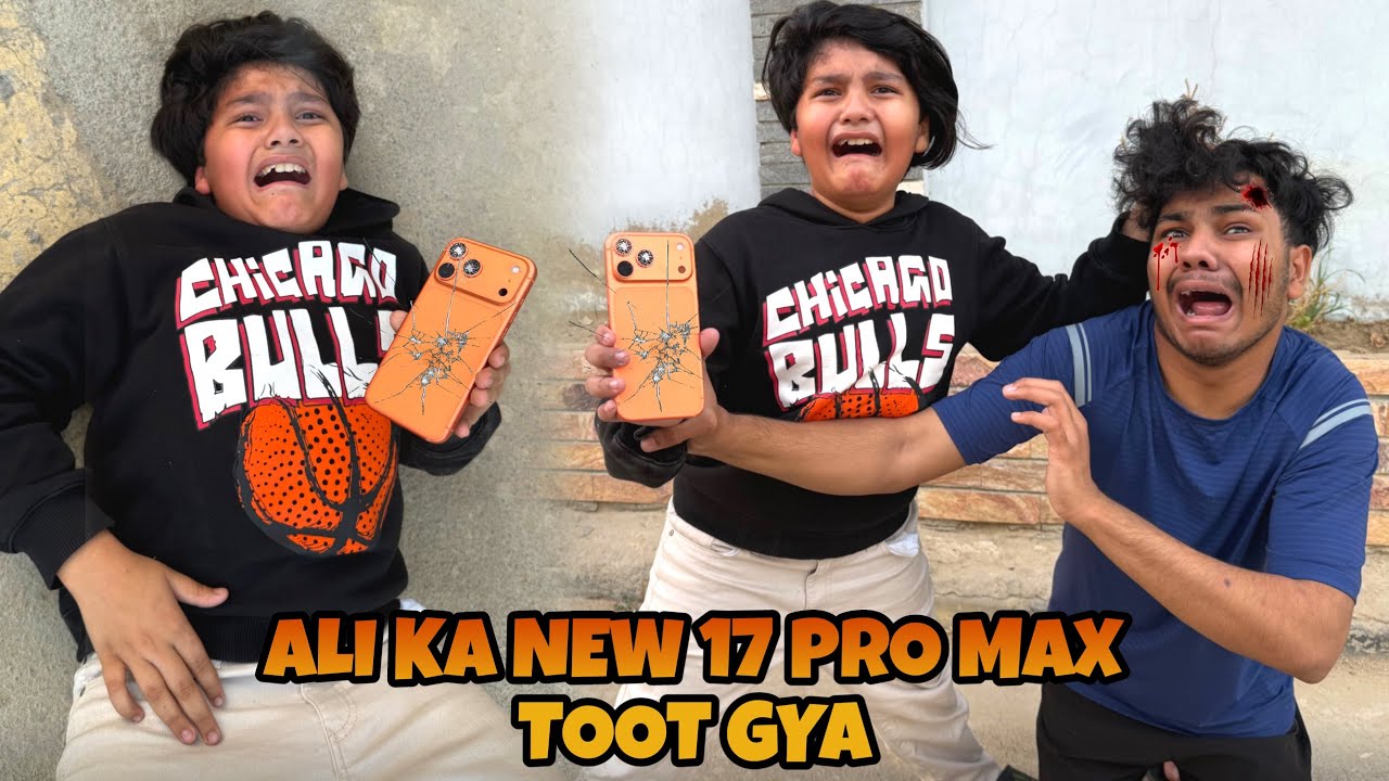ABDULLAH NY ALI KA NEW 17 PRO MAX TOR DEYA 😳 || NUKSAN HO GAYA 🥹 || 