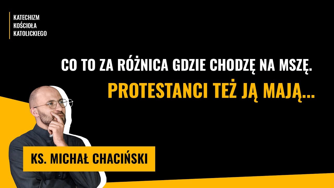 Msza Święta to wszystko co mamy. Ludzie nic nie rozumieją.