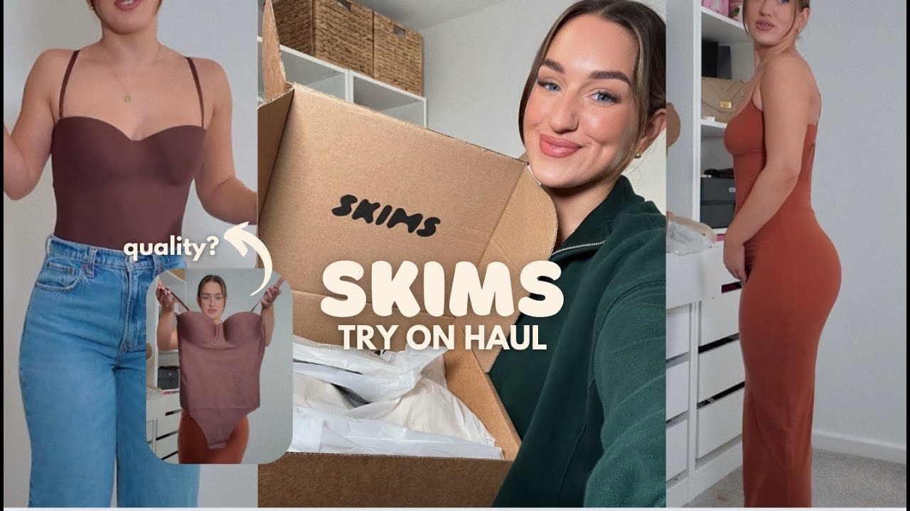 First order from SKIMS | Try on haul