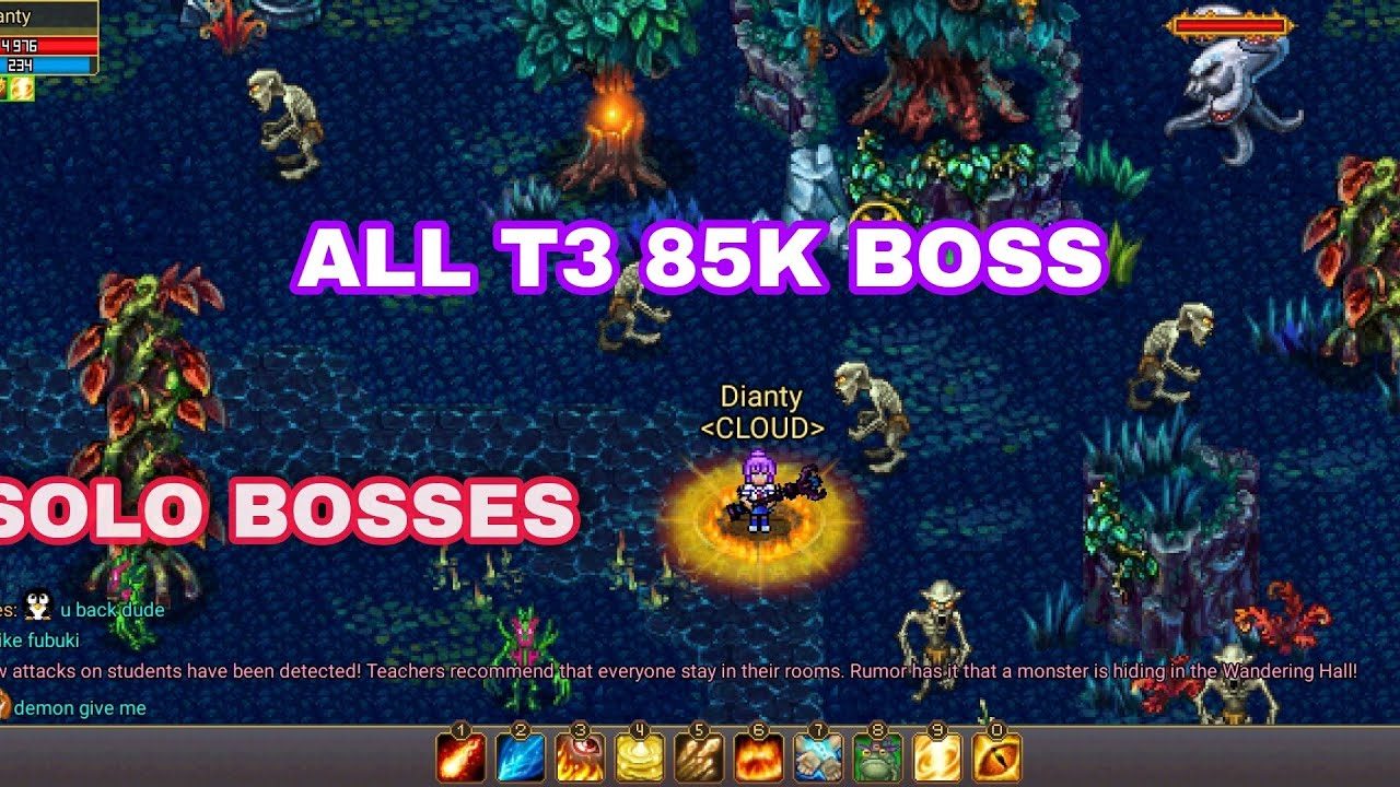 Warspear online - Mage solo boss - Solo all bosses T3 85k