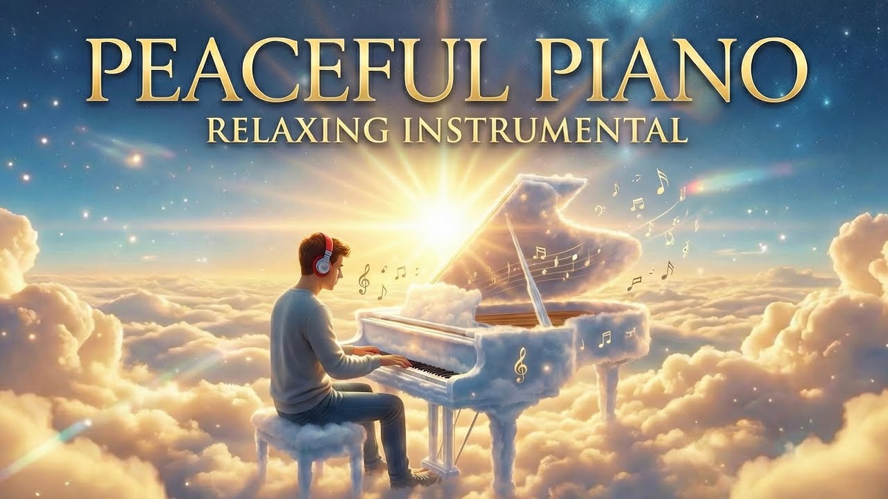 1 Hour Peaceful Piano: Sweet Instrumental Music for Night Ambience 🎹 เปียโนบรรเลง กล่อมนอนผ่อนคลาย