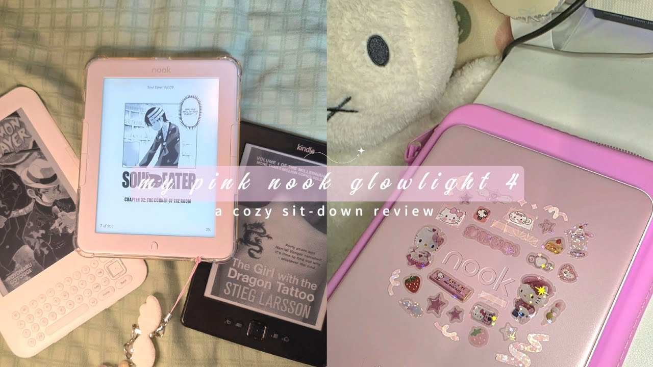 🍧Использую Nook Glowlight 4 в 2026 году | Уютный и расслабляющий обзор 📖