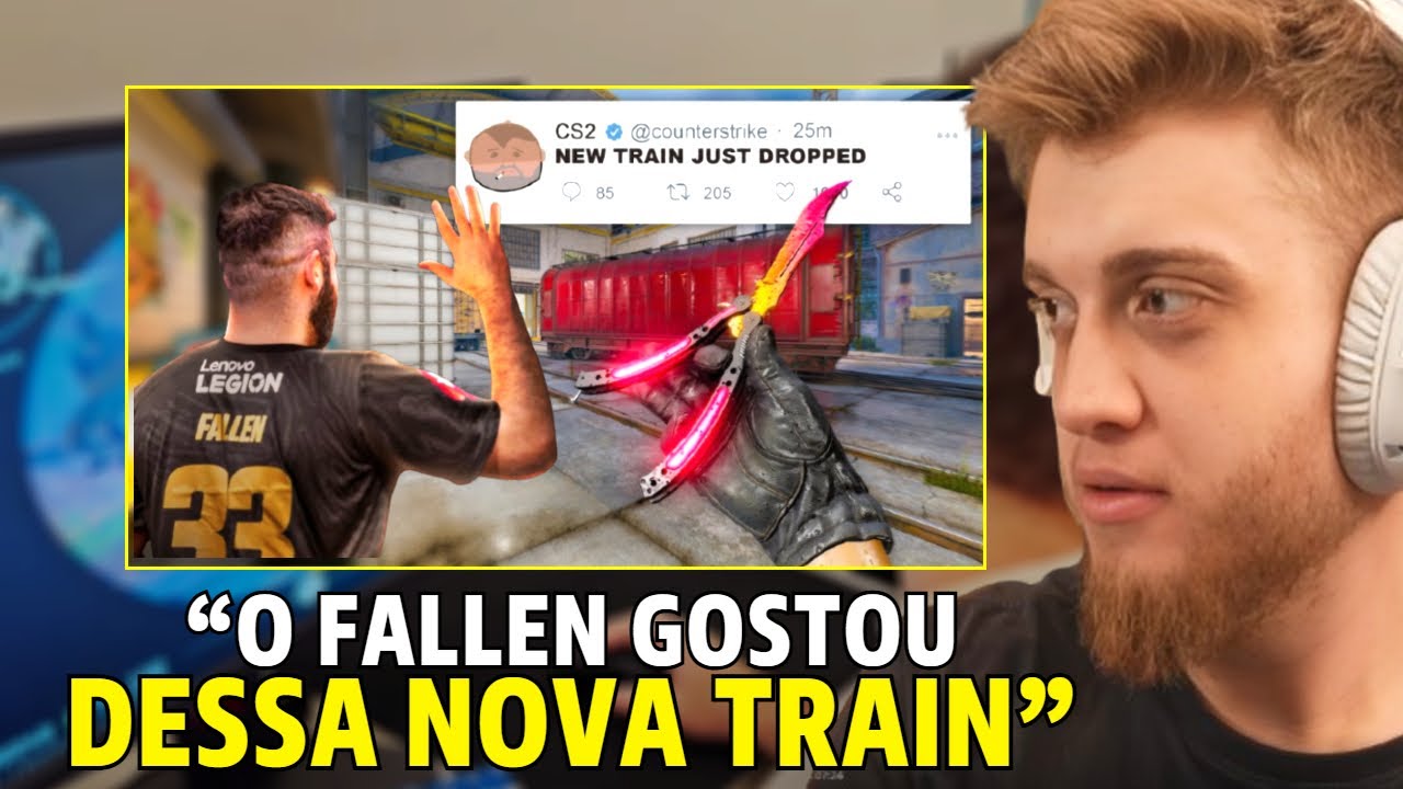 🔥 BOLTZ REAGIU AO 1º VLOG DO FALLEN EM 2025! (Ele REAGIU a TRAIN)