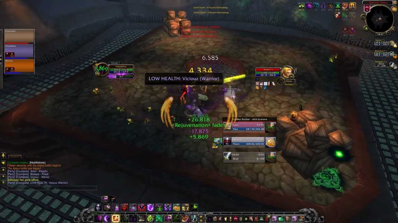 Mists of Pandaria - Demonology Warlock PvP - Frequency
