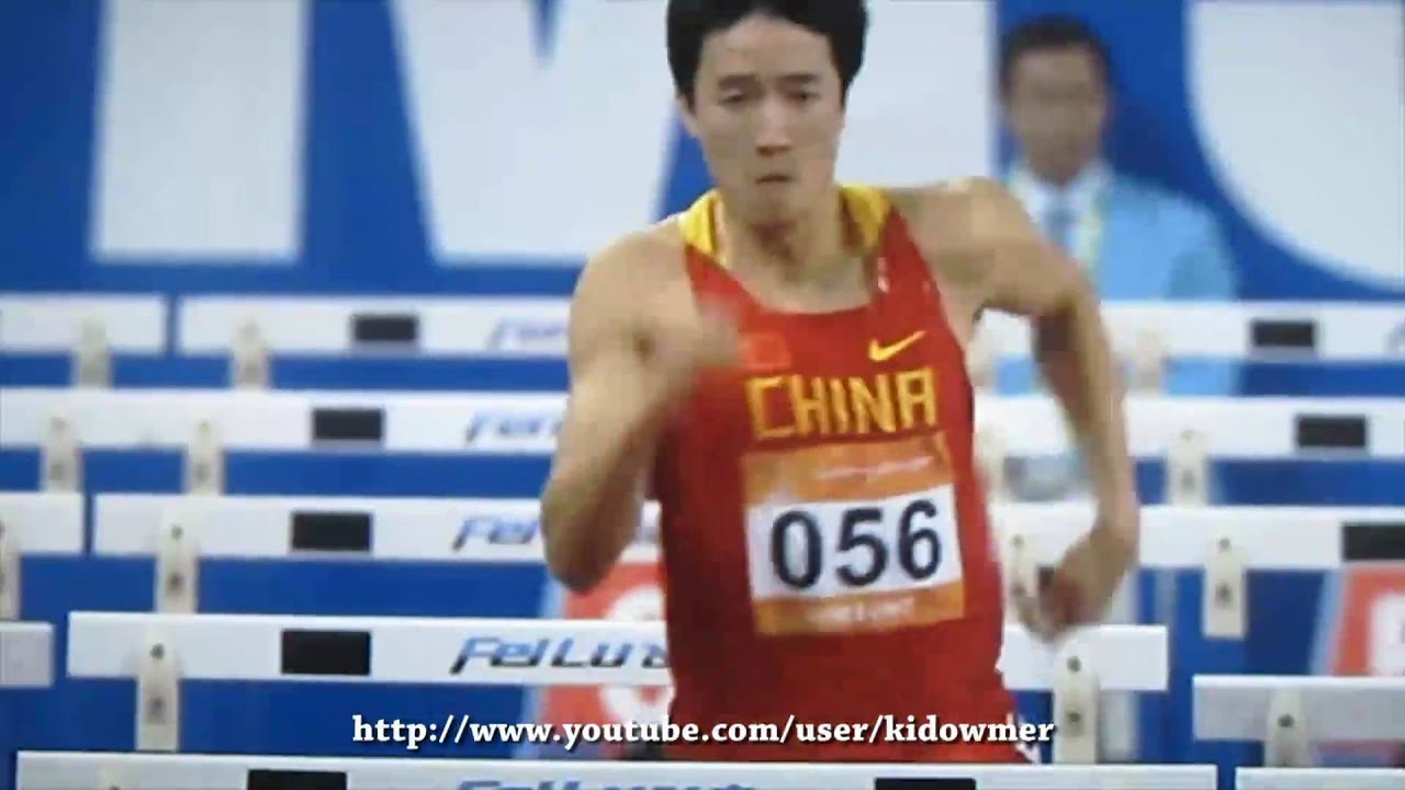 Liu Xiang's Golden Run in Hurdles Finals at Asian Games 2010 Guangzhou