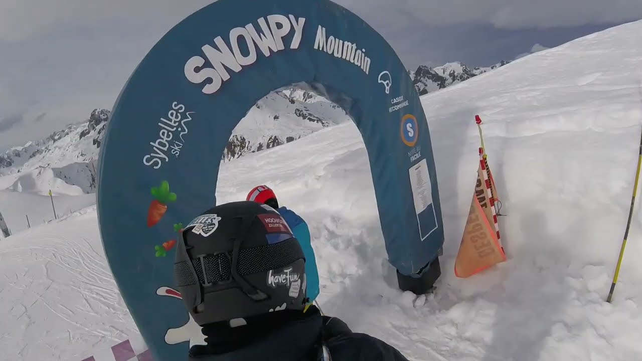 Les Sybelles skiing 2025 Uncut #Sybelles