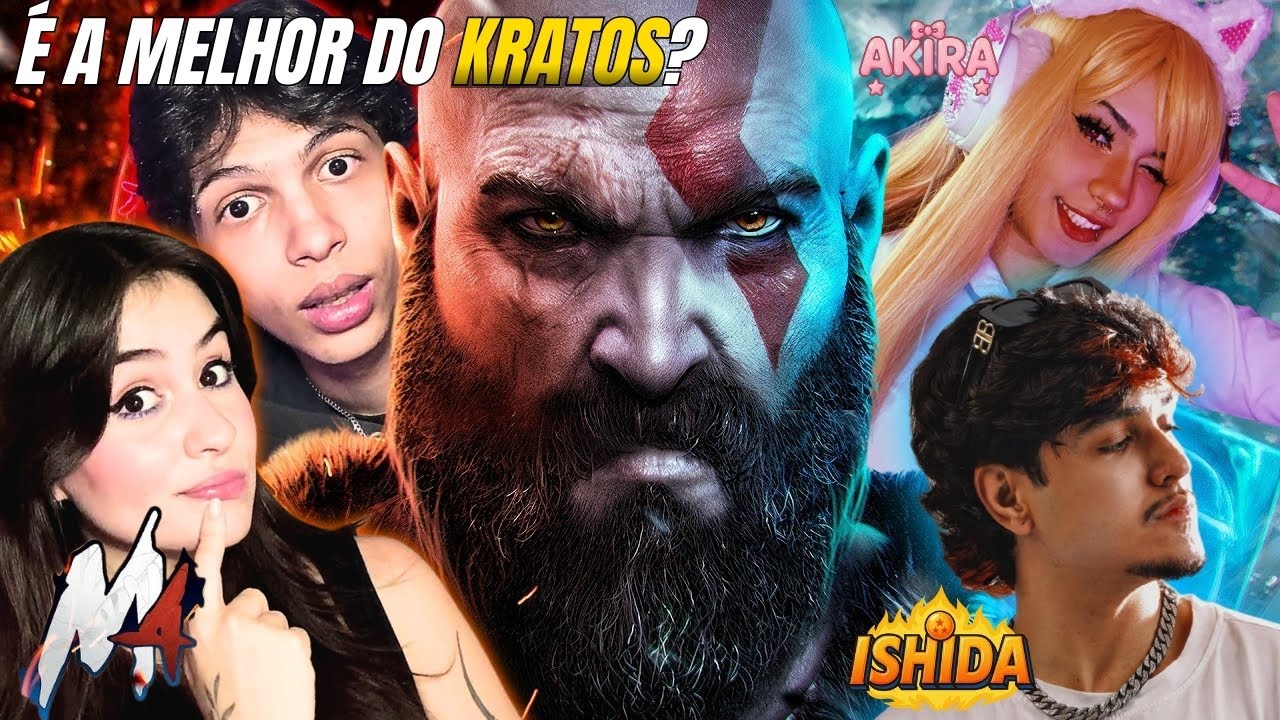 M4rkim - Ragnarok (Kratos) [Parte II] - REACT @ishidaoficial ,@HeyAkiraOficial,  VT E LELE