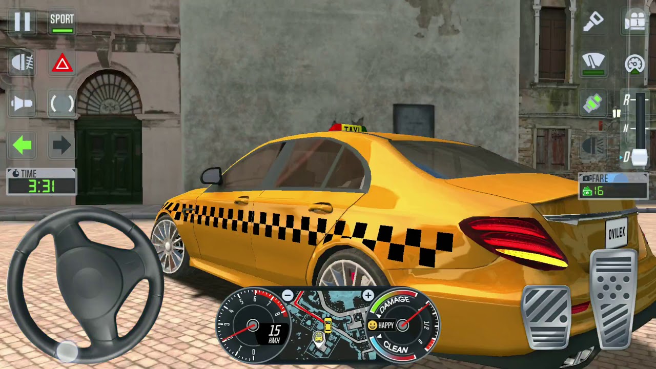 Taxi Sim 2020 Gameplay | With my new car : Marcedes Benz E Class | OmioXGaming