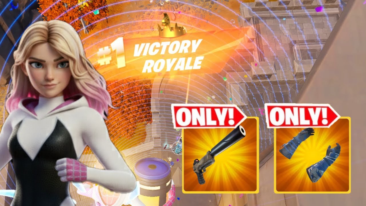 9 Eliminations! Blitz as Spider-Gwen using Suppressed Pistol & Sub-Zero's Kombat Kit for 1 Elim!