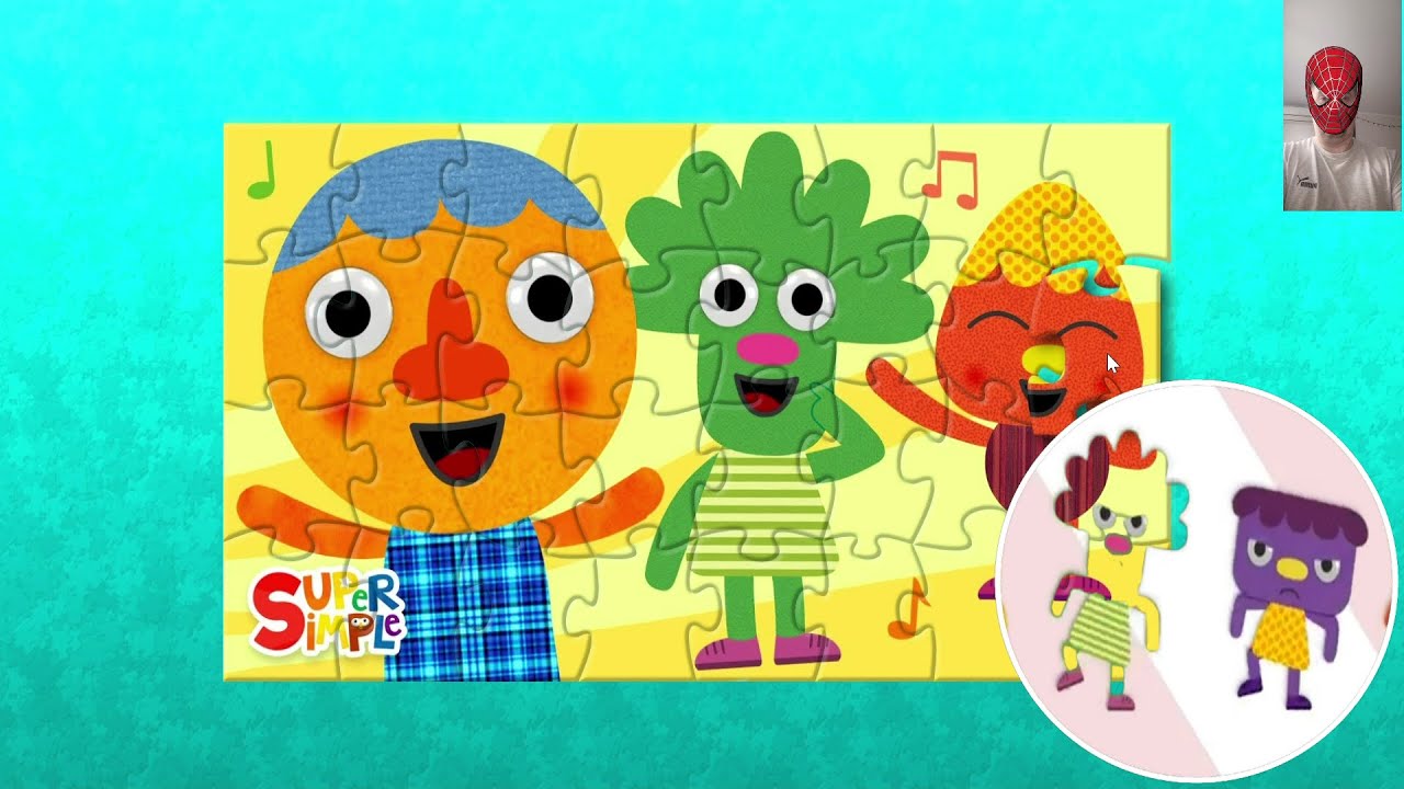 This Is A Happy Face Noodle & Pals Super Simple Songs Puzzlok