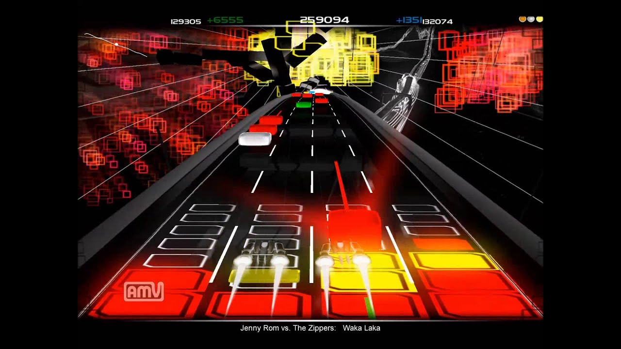 Audiosurf -DVE- Waka Laka by Jenny Rom vs. The Zippers