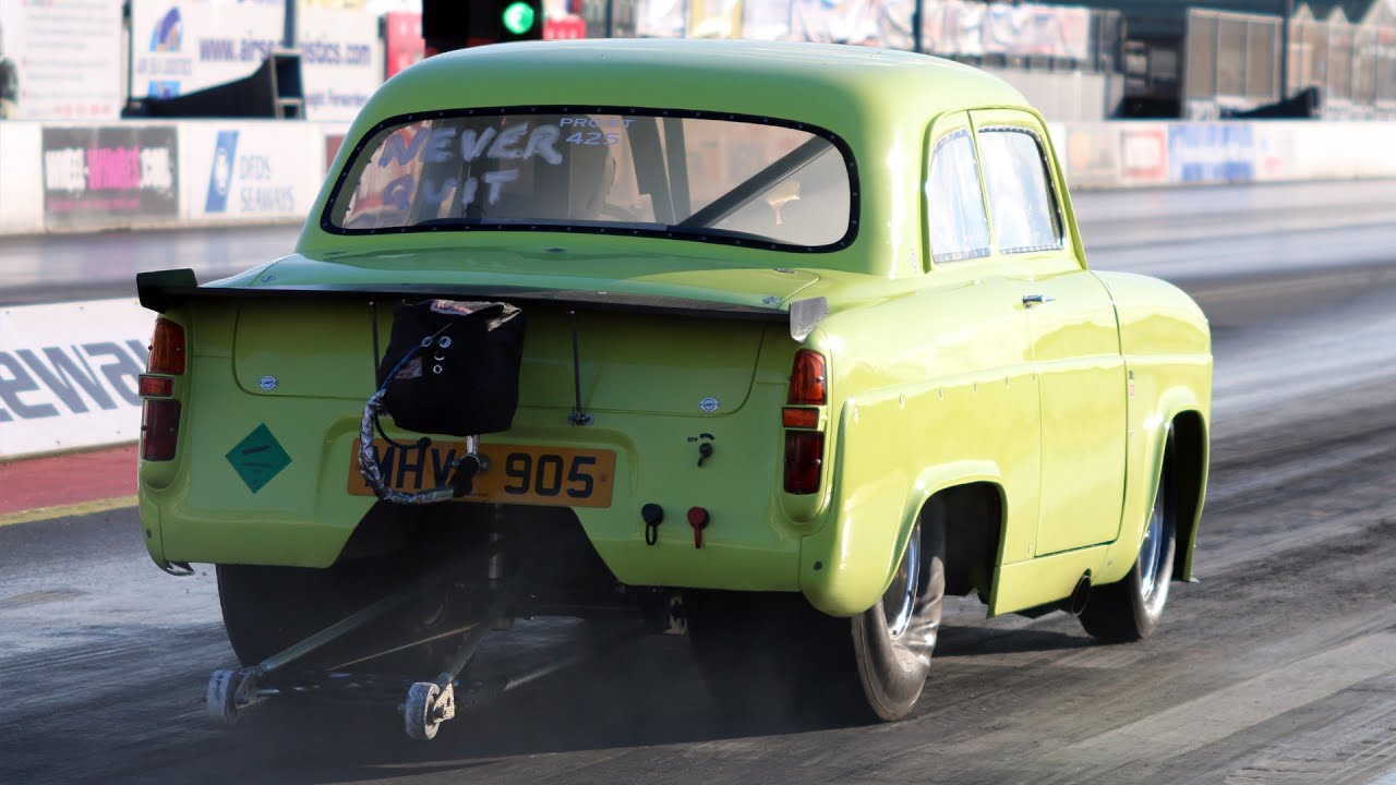 Ford 100e runs 9.15 at 150 mph