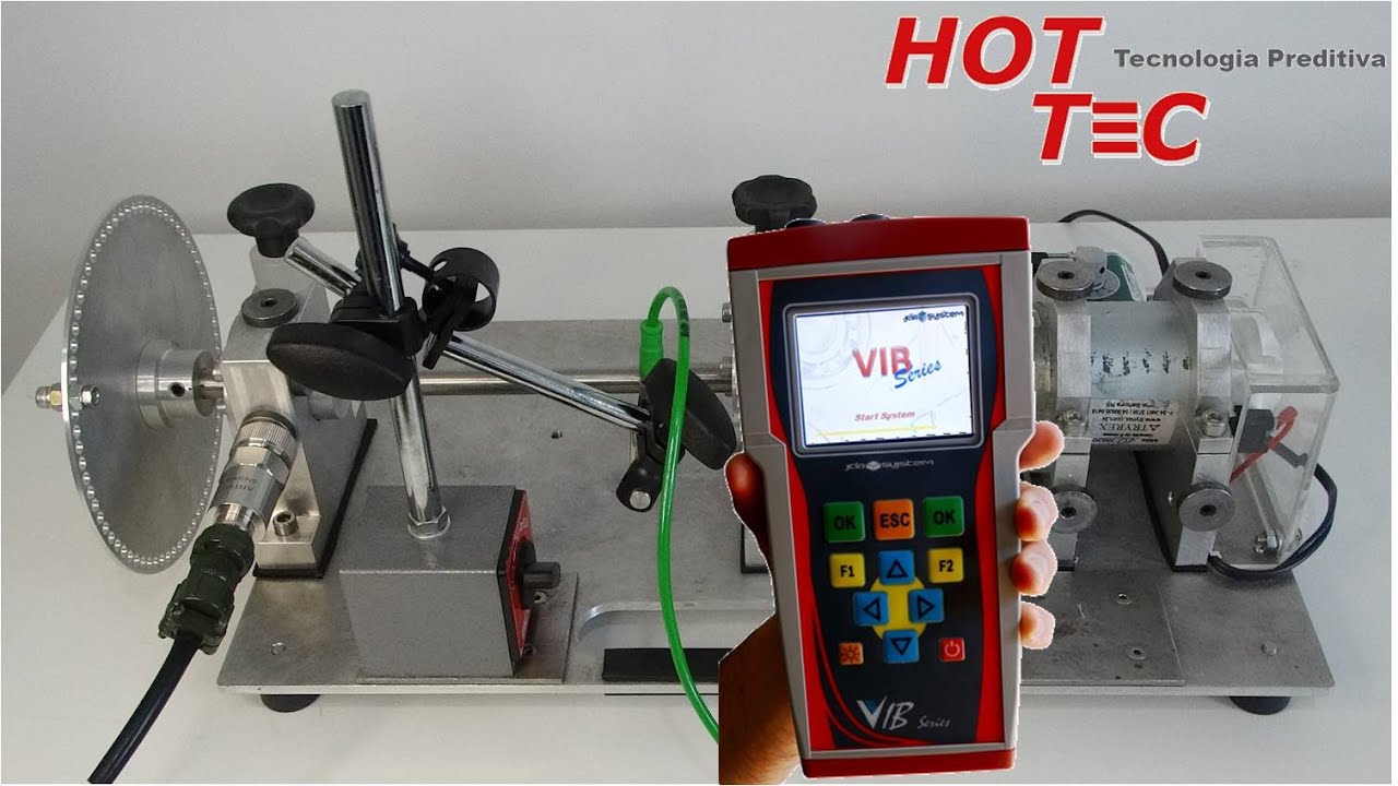 Balanceamento Dinâmico em Rotores com o VIB100 – HOTTEC (VIB Séries)