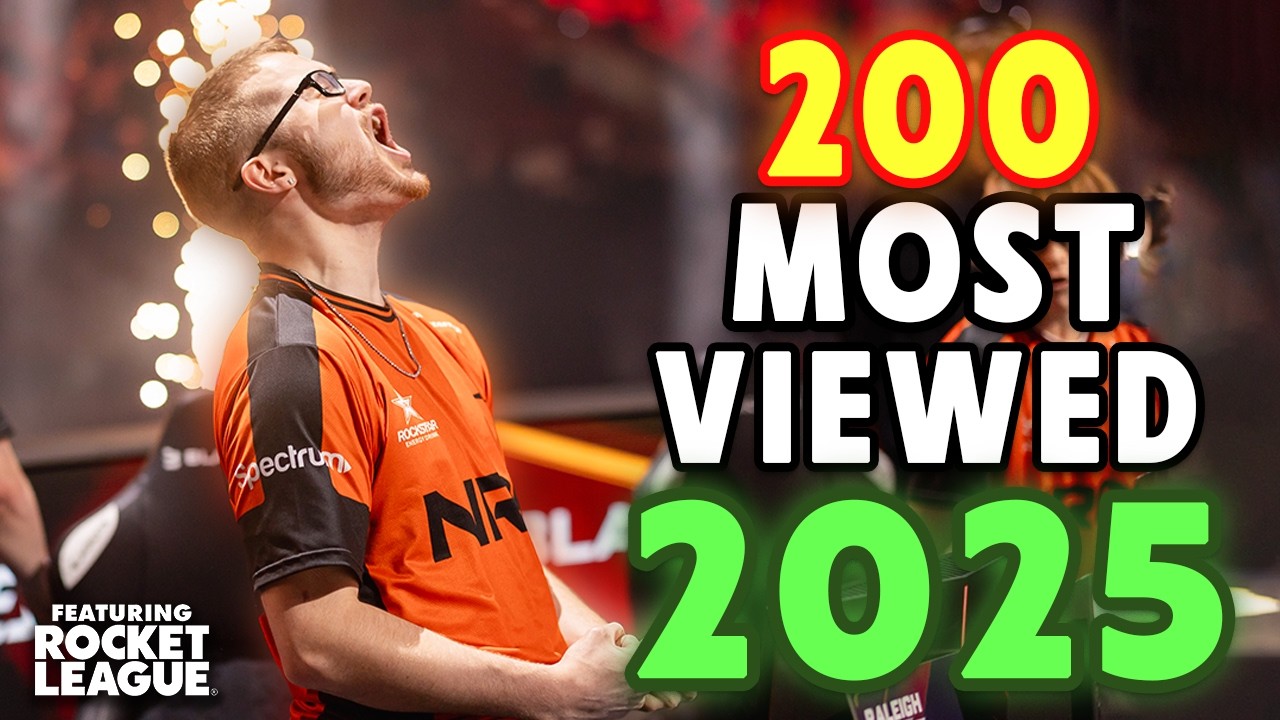 Most Viewed RLCS Twitch Clips of 2025!? *Incredible Clips!*