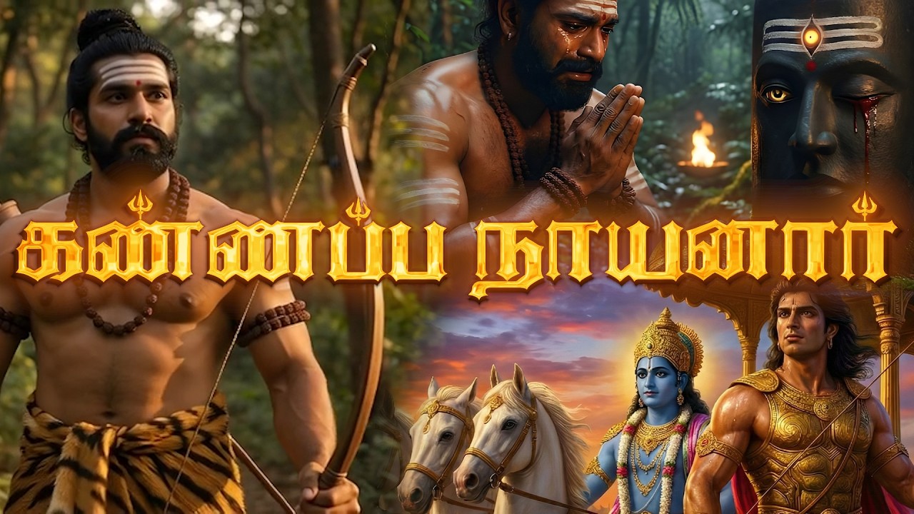 வேடர்  கண்ணப்பர்  🙏 பக்தியின் உச்சம் ❤️‍🔥 சிவனுக்காக கண்களைத் தந்த வீரன் ❤️