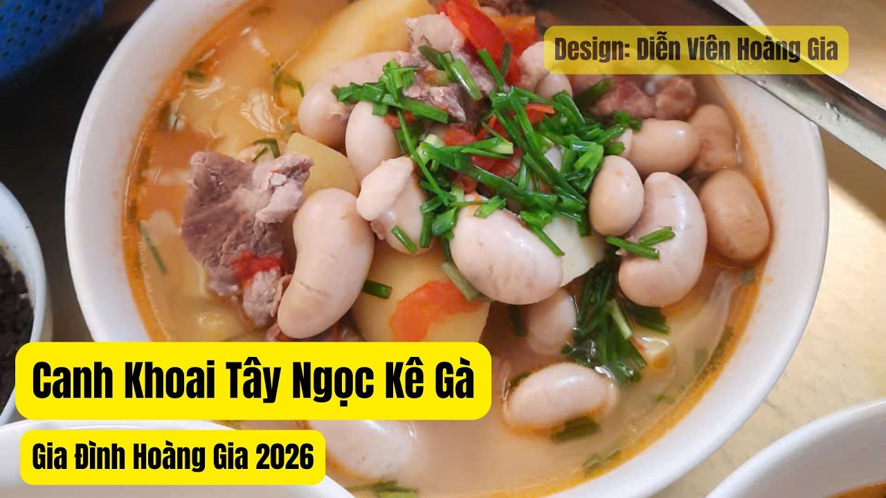 Canh Khoai Cật Hầm Xương 