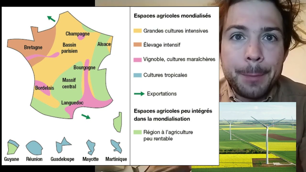 Les mutations des espaces productifs français (1ère G)