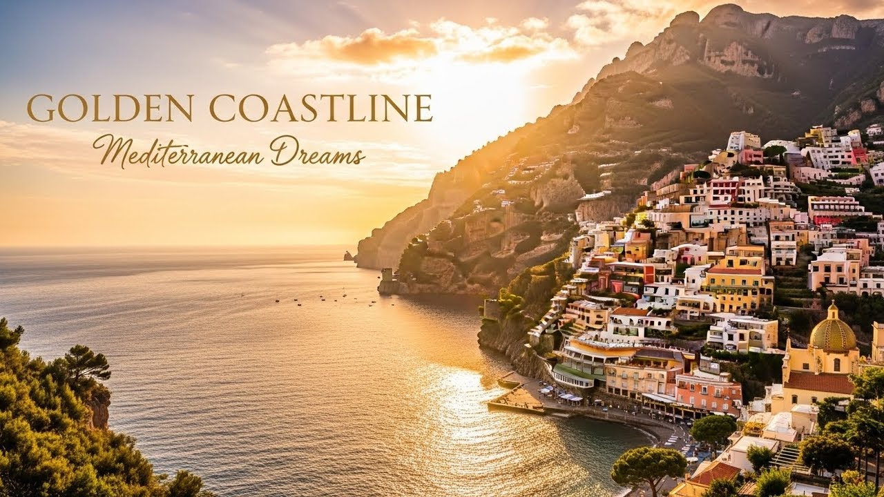 Romantic Violin Italy 🎻 Mediterranean Music & Relaxing Seaside Love 🌊🎶