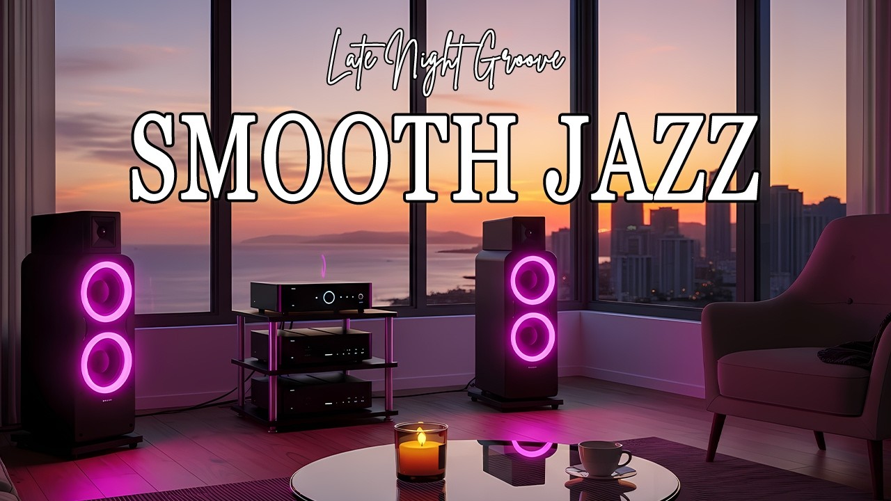 Cozy Chill Sessions 🌙 Smooth Beats & Neon Speakers for Oceanfront Vibes & Deep Relaxation