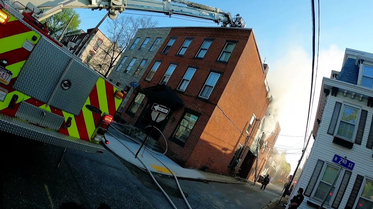24APR21 Apartment Building Fire