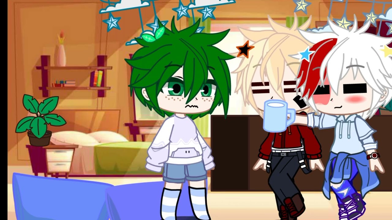 Deku está doente..... | TodoBakuDeku | BNHA Gacha Club