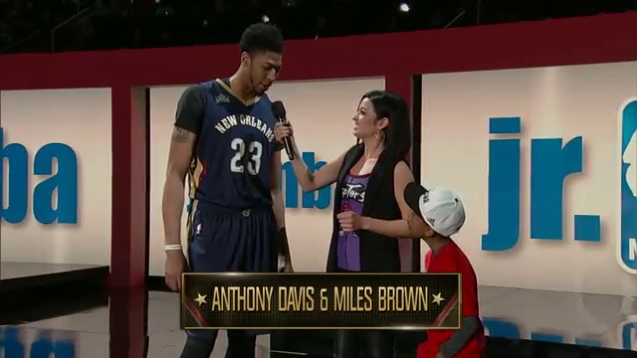 Anthony Davis Interview with Jr. NBA