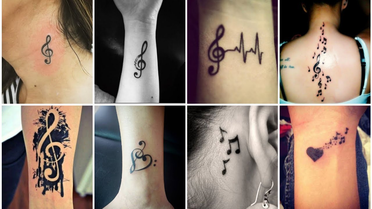 50+ Simple Music Tattoo Design Ideas For Girls 2025 | Best Music Tattoos | Womens Tattoos!