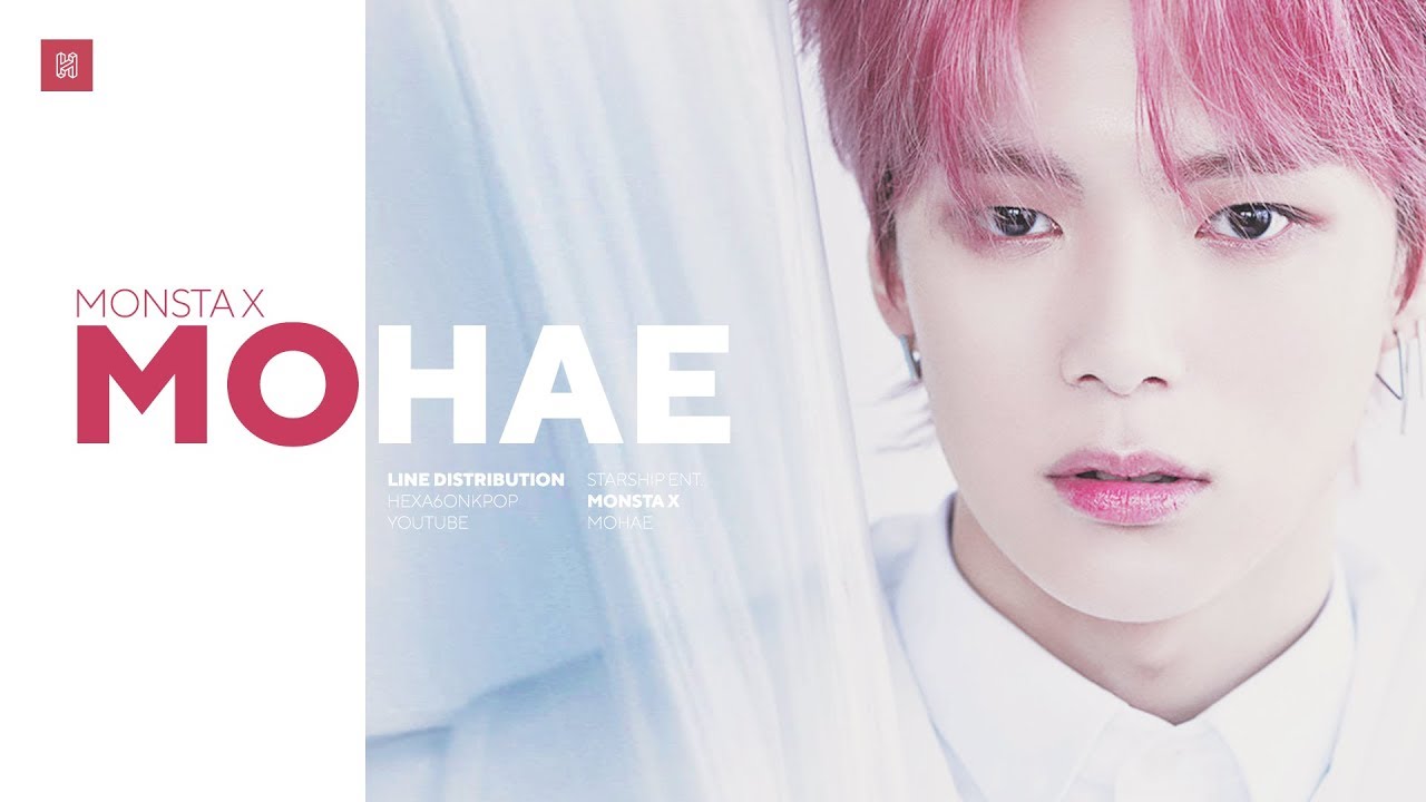 MONSTA X - MOHAE (어디서 뭐해) Line Distribution (Color Coded) | D-3 WE ARE HERE
