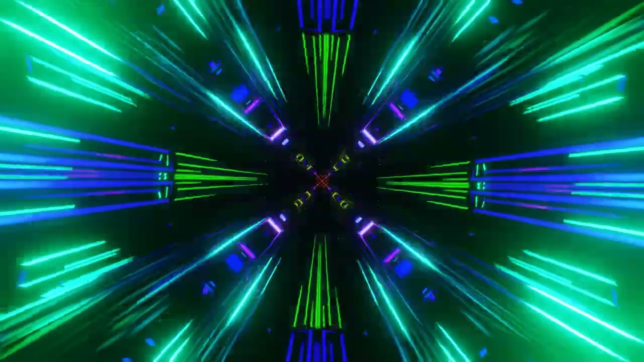 [4K] Neon Groove Vibes - 3 Hours Background Party For Bar, Club