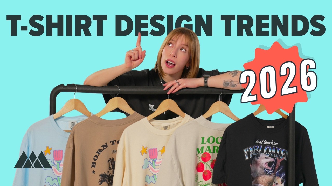 Top 5 T-shirt Design Trends to Sell in 2025 | Print-on-demand