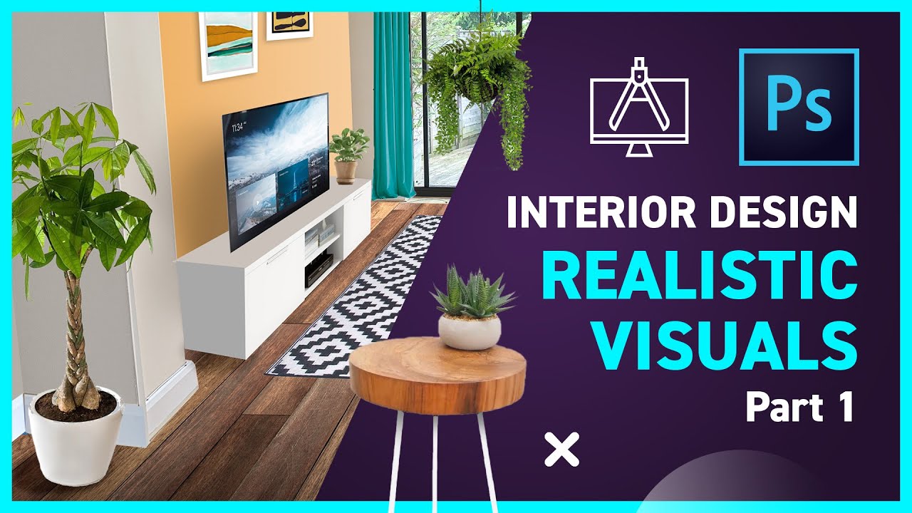 Дизайн интерьера в Photoshop — Перспективные узоры