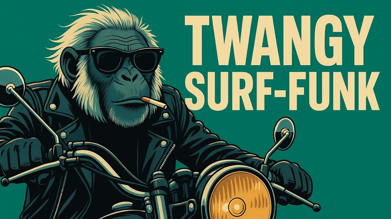 🟥🟨🟦 1 Hour of Surf-Funk Chill &ndash; Twangy Guitar Grooves with Spring Reverb & Retro Vibes