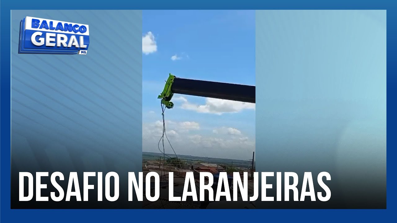 Desafio no Laranjeiras: operação para retirar guindaste segue nesta quarta-feira