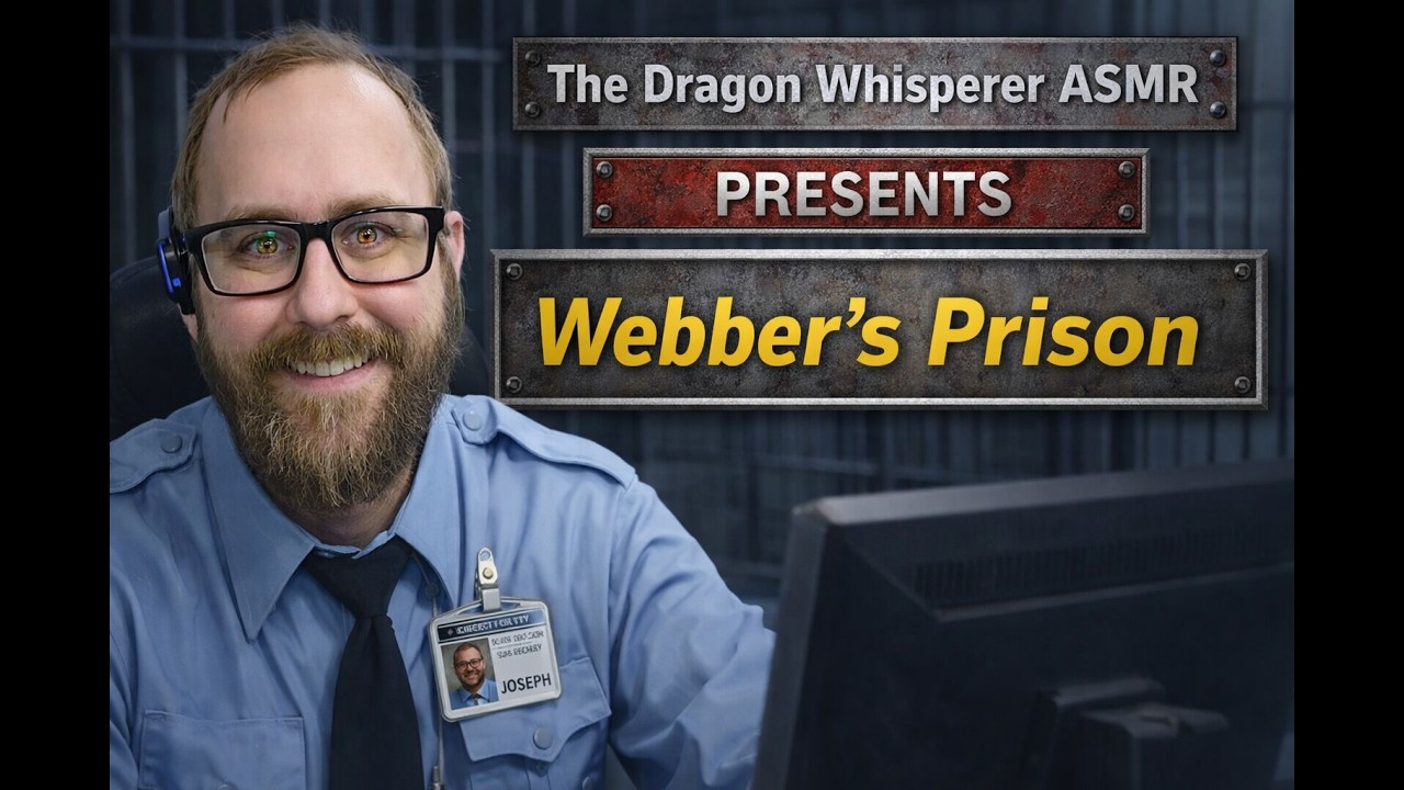 Prison Booking ASMR - Gentle Pen Writing & Typing