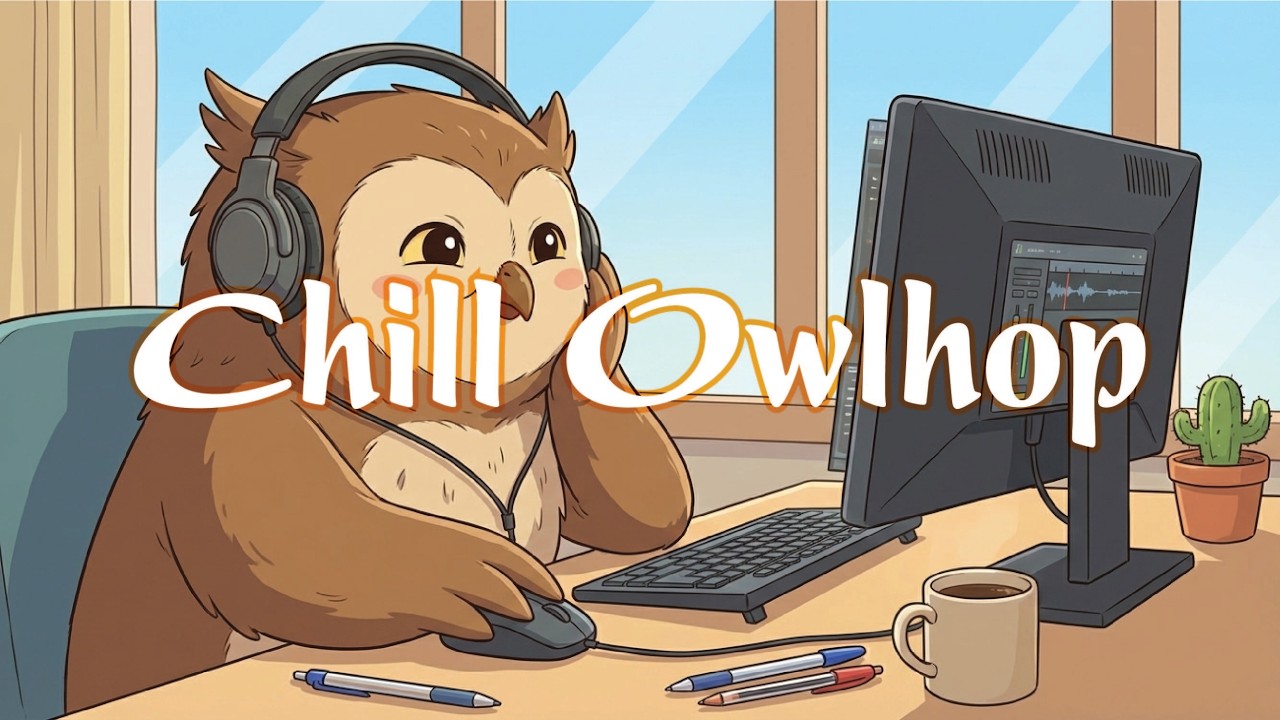 Lofi Chill Instrumental ☕ Relaxing Music for Study & Work |Chill Owlhop #41