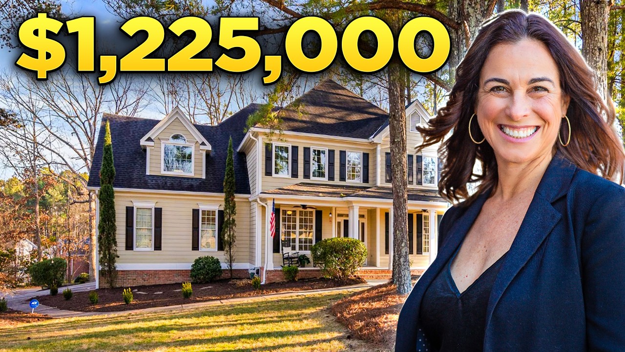 TOUR a Beautifully Updated Half-Acre Home for Sale in Preston Village, Cary, NC | $1.2 Million