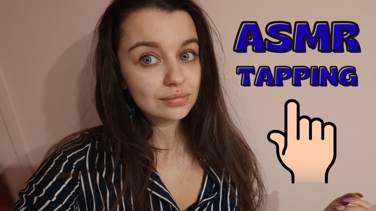 ASMR - tapping + fakty o mnie (szept, po polsku)